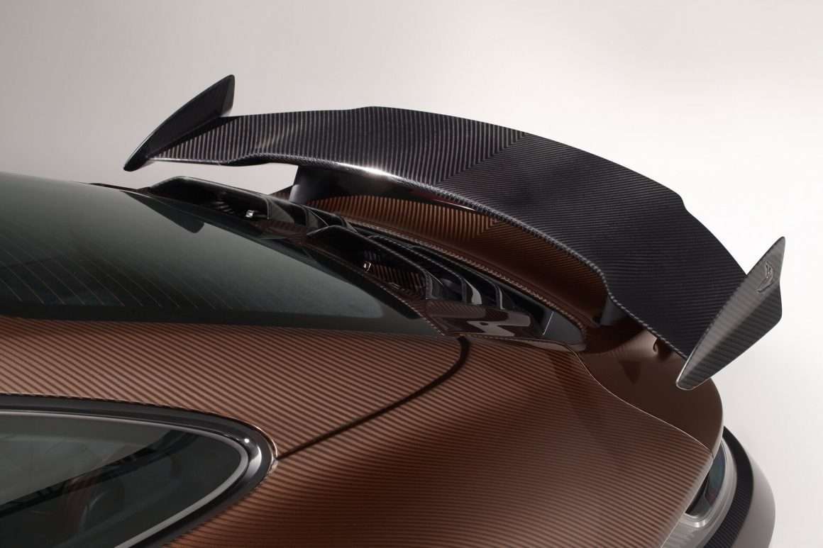 Porsche 992 Stinger rear wing in full carbon