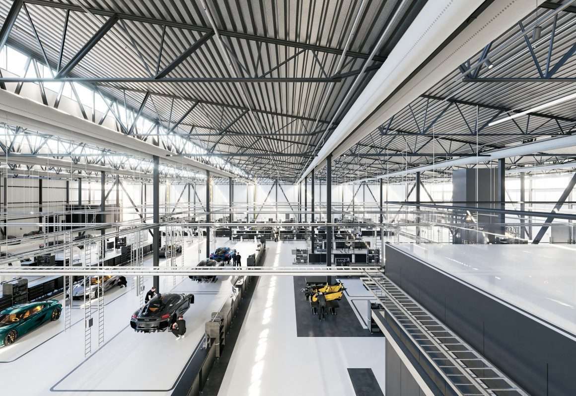 Factory up close