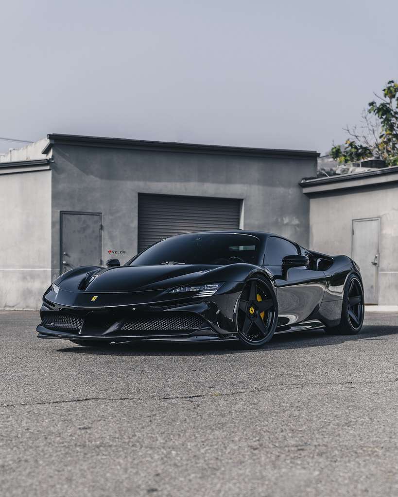 Ferrari SF90 front end