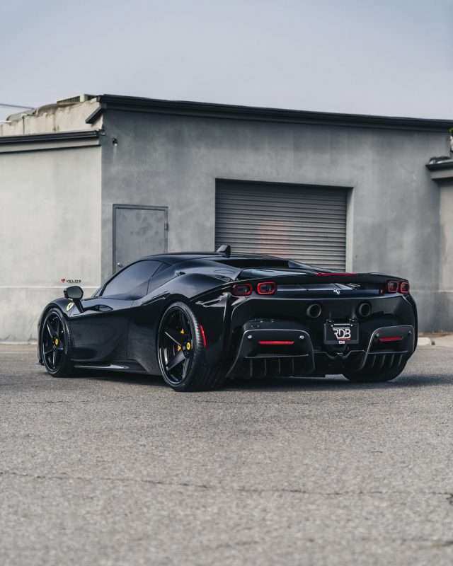 Ferrari Sf90 Rdbla Moe Shalizi’s Ferrari SF90 proves that everything looks better in black
