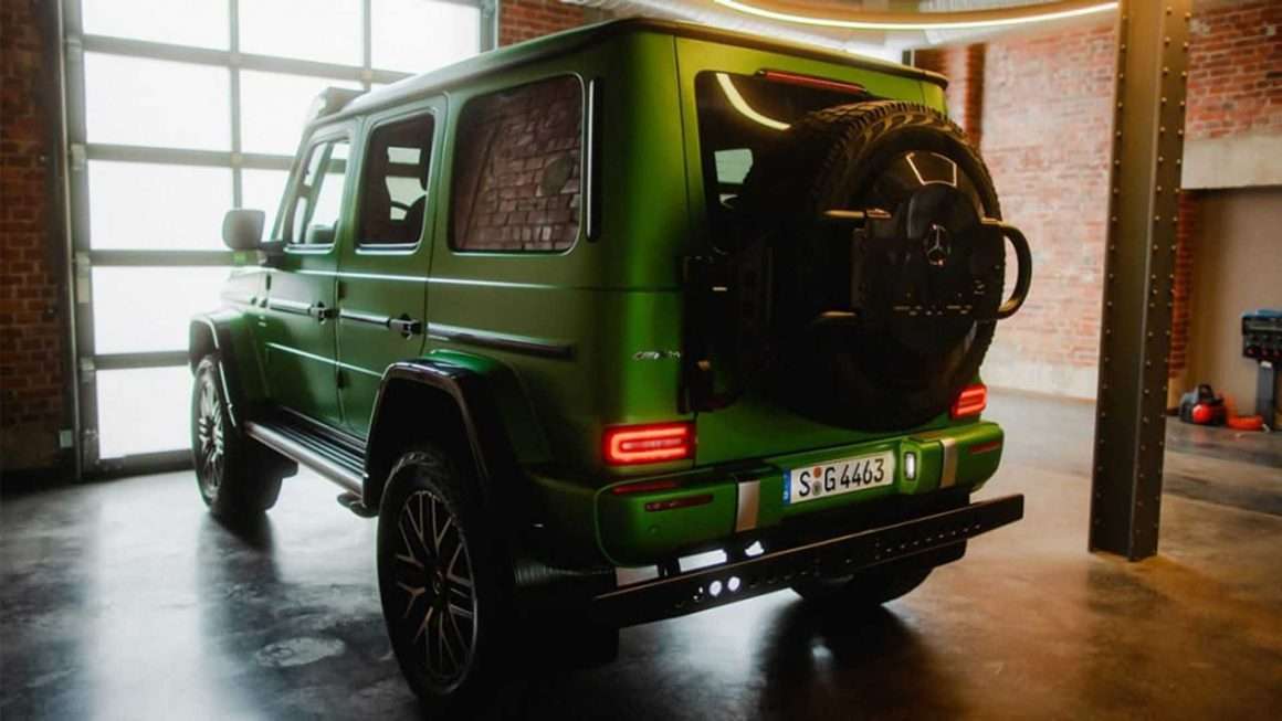 G63 4×4 Squared rear