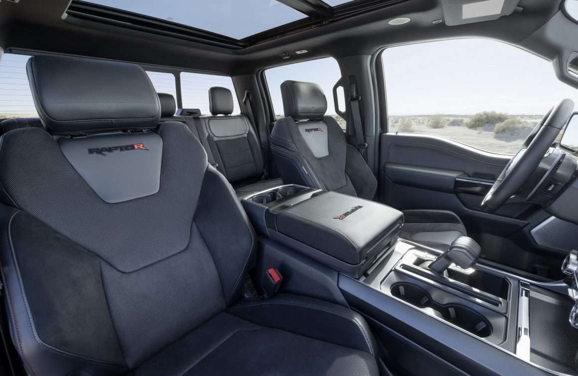 Ford F-150 Raptor R interior