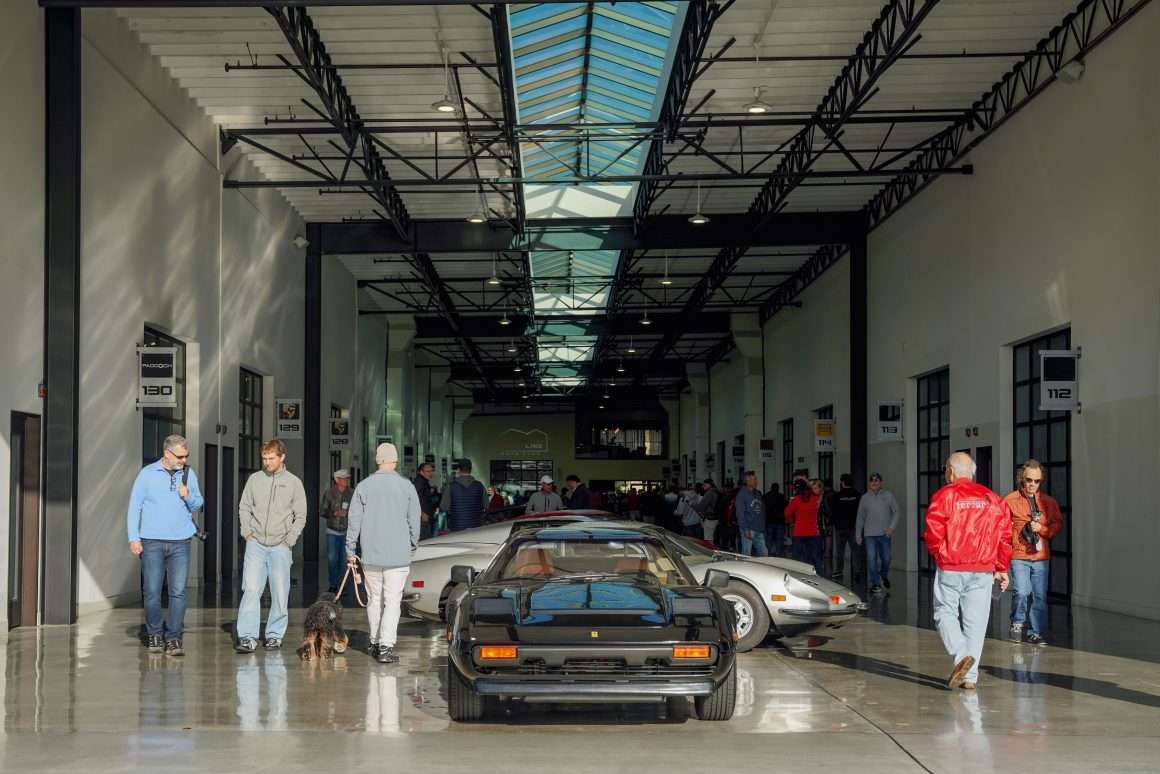 Cars on Display at Finish Line Auto Club