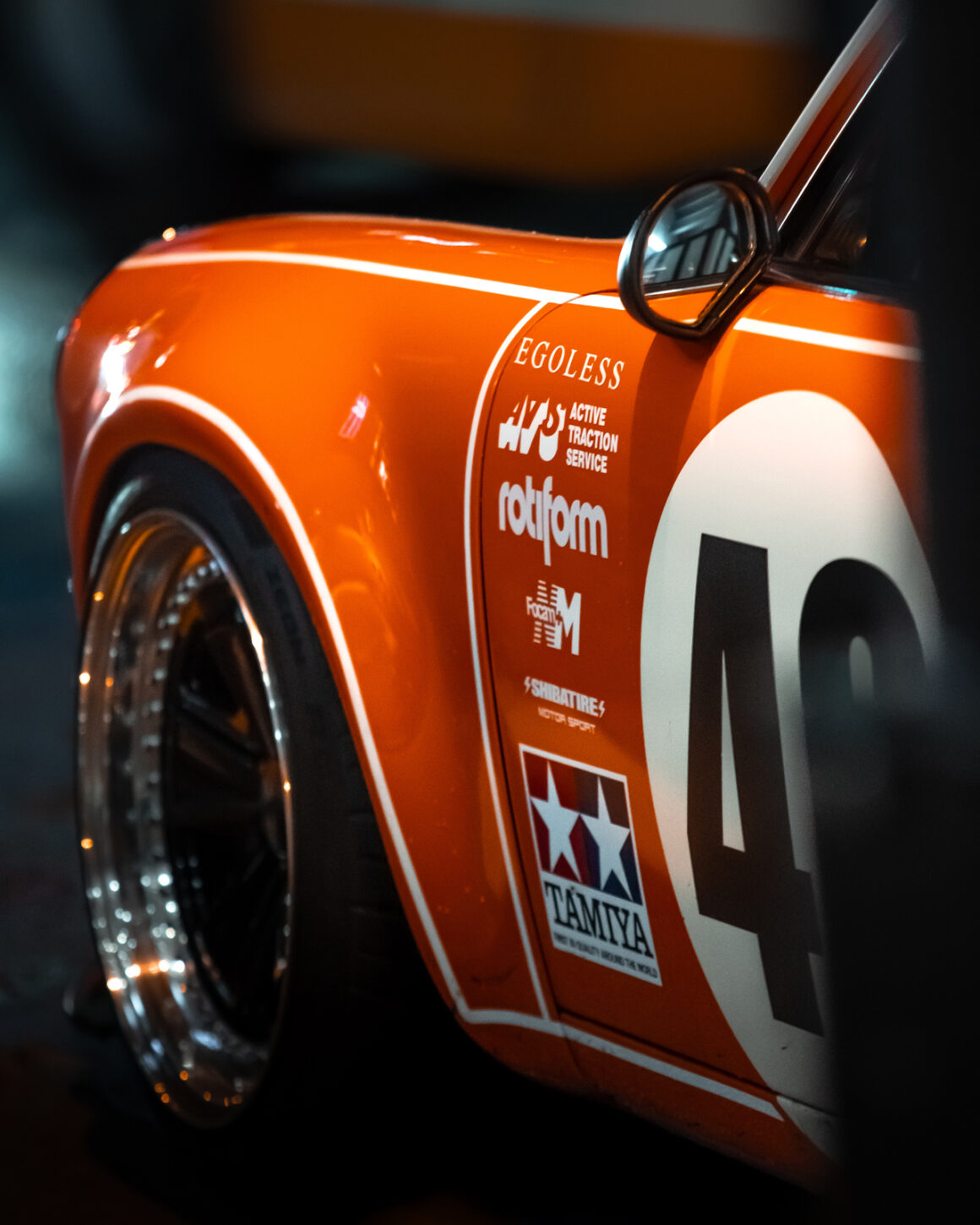 1970 Porsche 911S side view close up