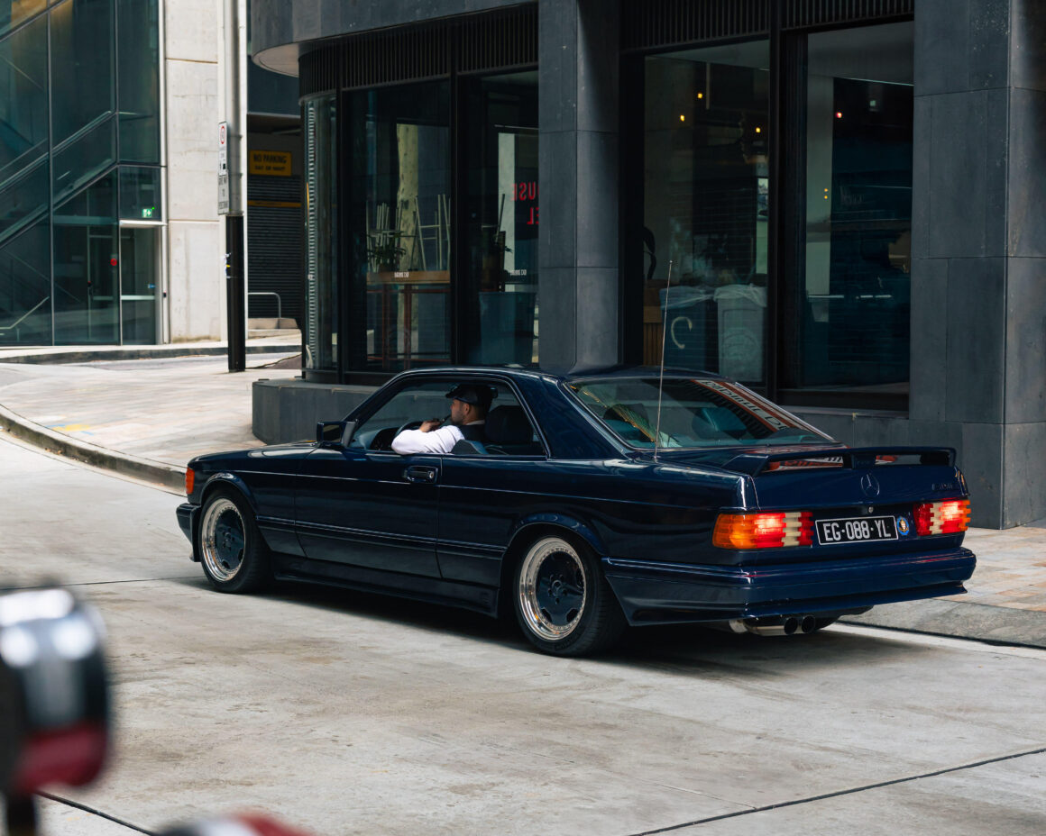Mercedes 560 SEC AMG Rear