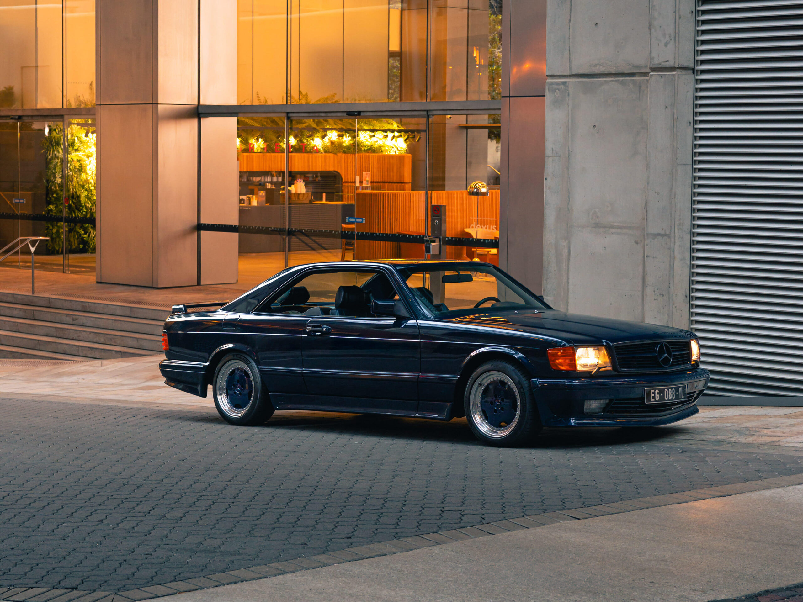 Mercedes Benz 560 SEC AMG Front